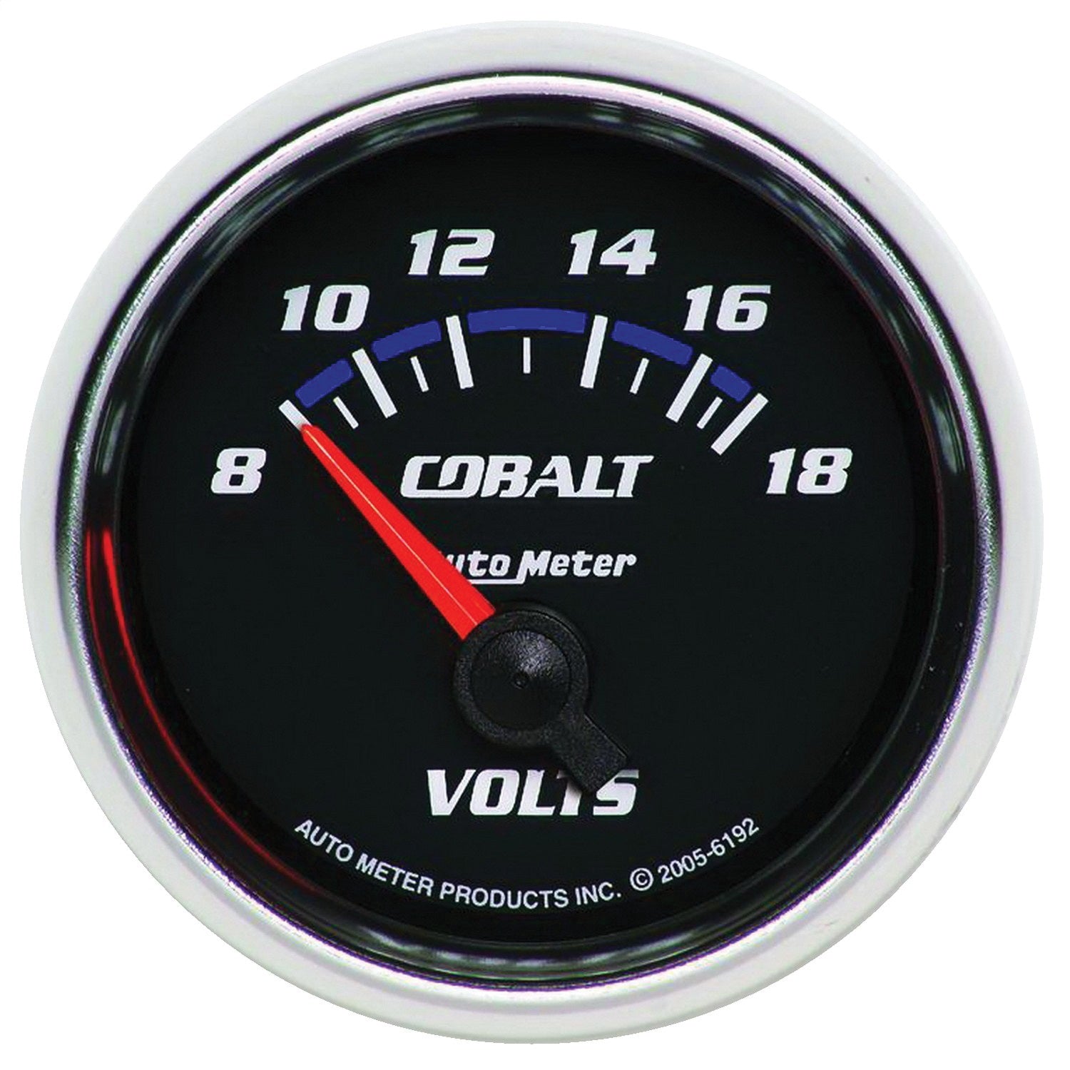 AutoMeter 6192 GAUGE; VOLTMETER; 2 1/16in.; 18V; ELECTRIC; COBALT AutoMeter 6192