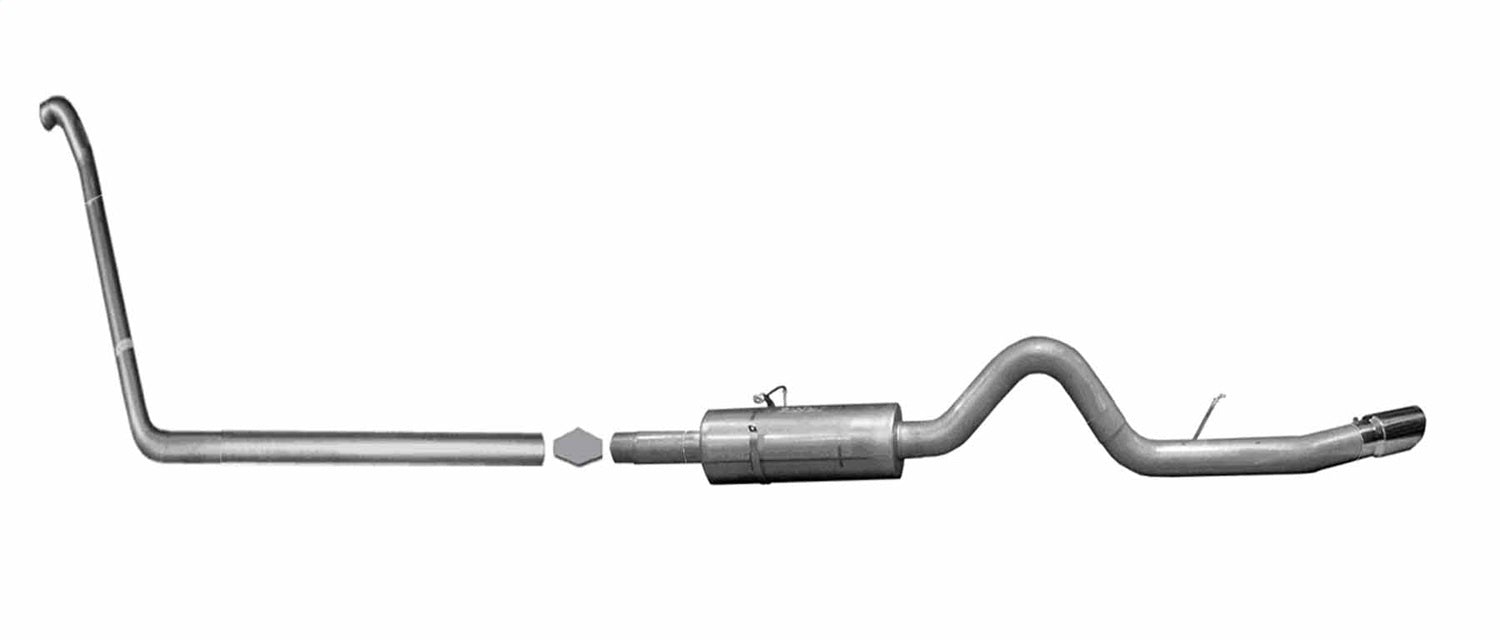 Gibson Performance Exhaust 619505 Turbo-Back SingleExhaust System; Stainless Gibson Performance Exhaust 619505
