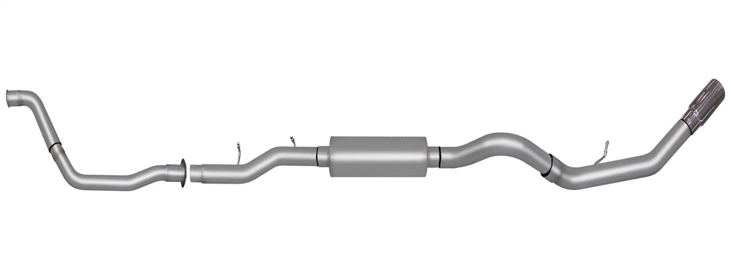 Gibson Performance Exhaust 619624 Turbo-Back SingleExhaust System; Stainless Gibson Performance Exhaust 619624