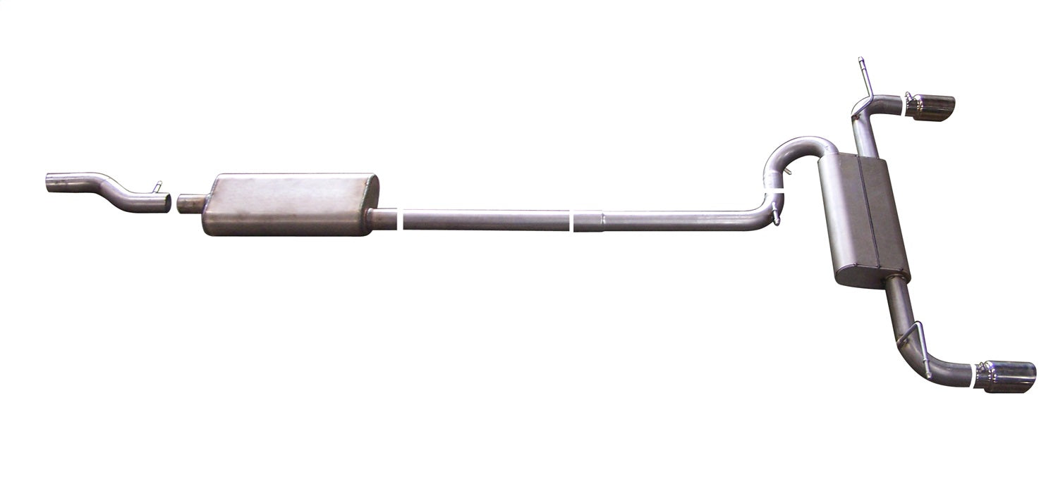 Gibson Performance Exhaust 619630 Cat-Back Dual Split Exhaust System; Stainless Gibson Performance Exhaust 619630
