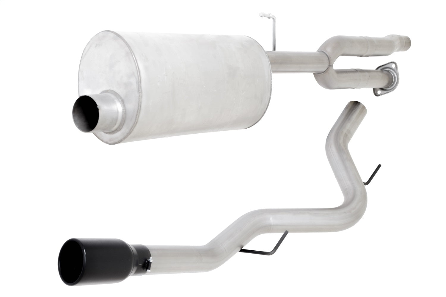 Gibson Performance Exhaust 619701-B Black Elite Cat-Back Single Exhaust System; Stainless Gibson Performance Exhaust 619701-B
