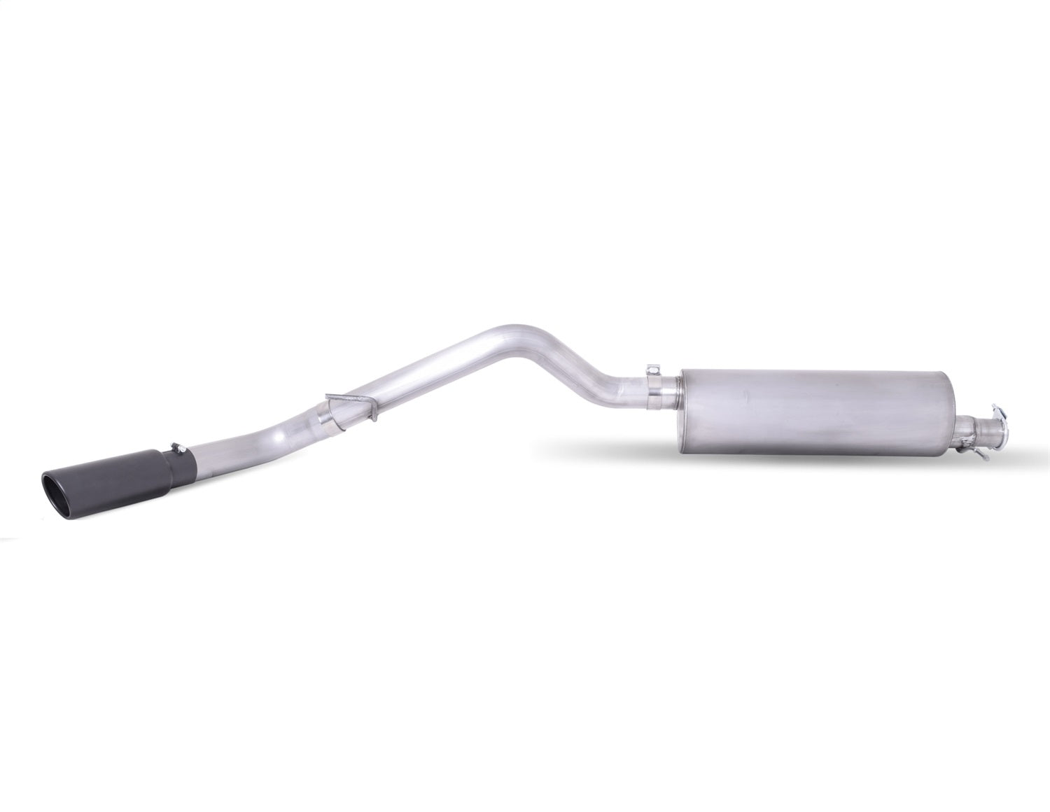 Gibson Performance Exhaust 619717B Black Elite Cat-Back Single Exhaust System; Stainless Gibson Performance Exhaust 619717B