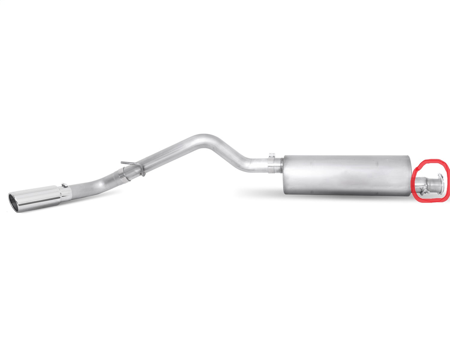 Gibson Performance Exhaust 619717 Cat-Back Single Exhaust System; Stainless Gibson Performance Exhaust 619717