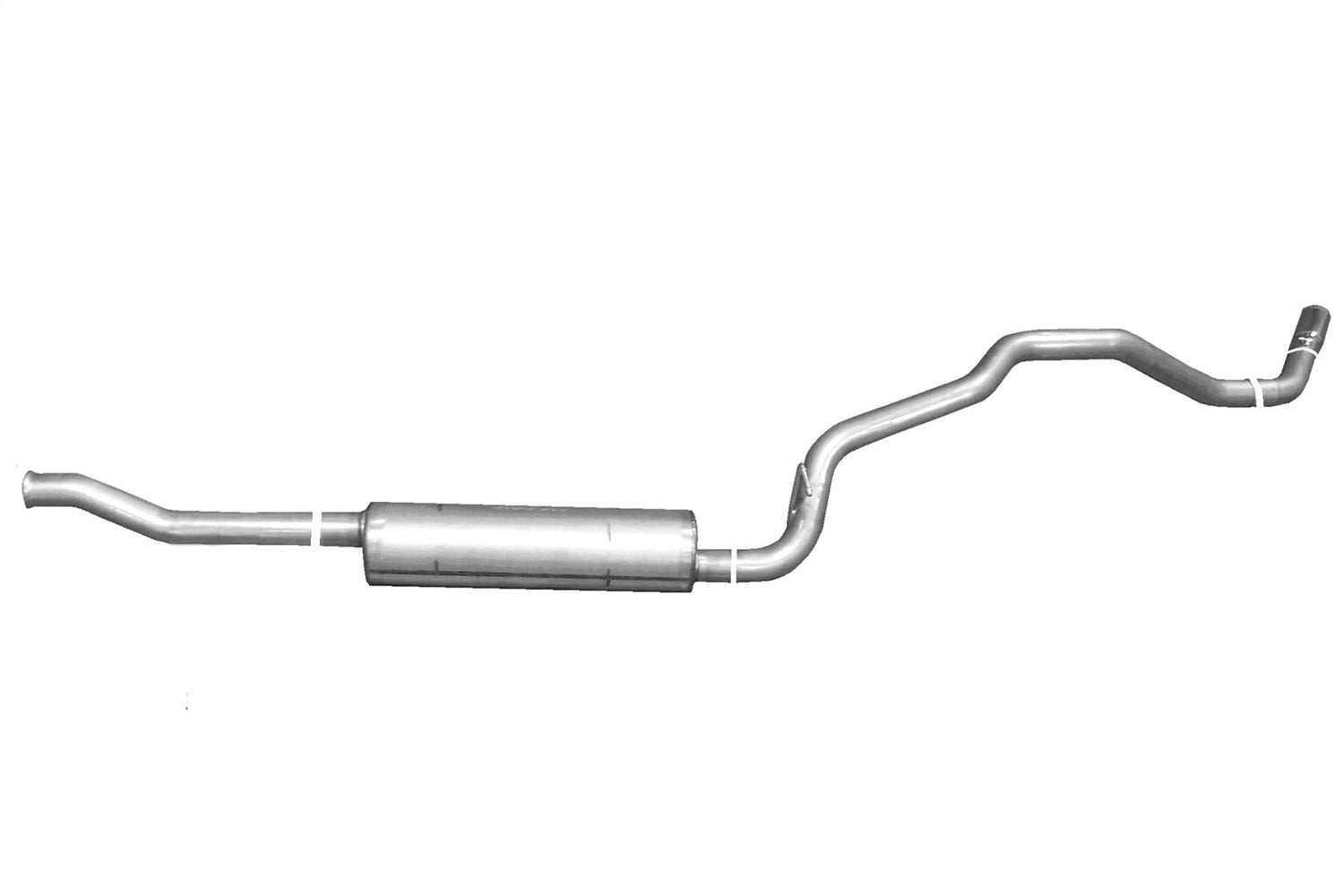 Gibson Performance Exhaust 619997 Cat-Back Single Exhaust System; Stainless Gibson Performance Exhaust 619997