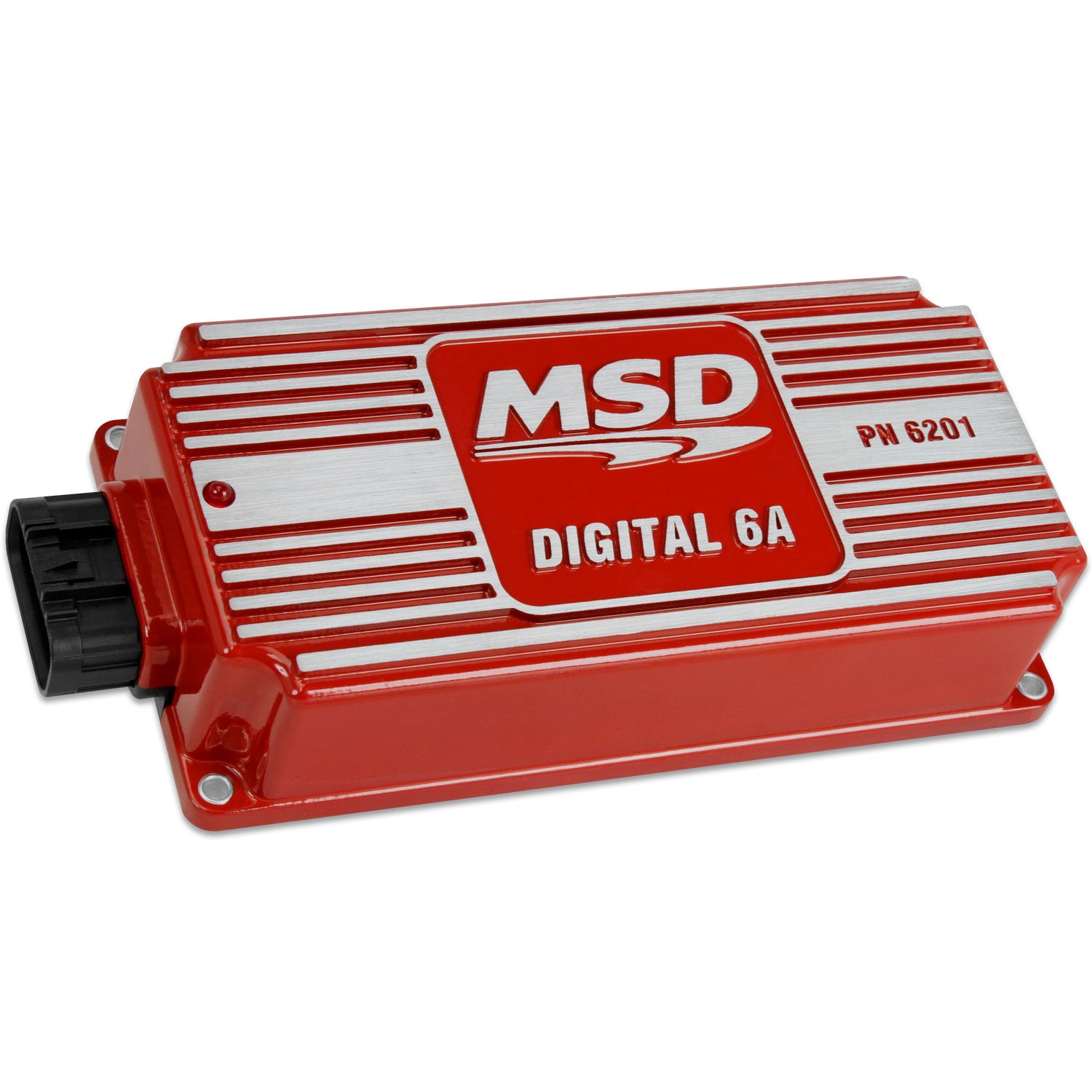 MSD 6201 Digital-6A Ignition Controller; For 4/6/8 cyl. Engines; Red; MSD 6201