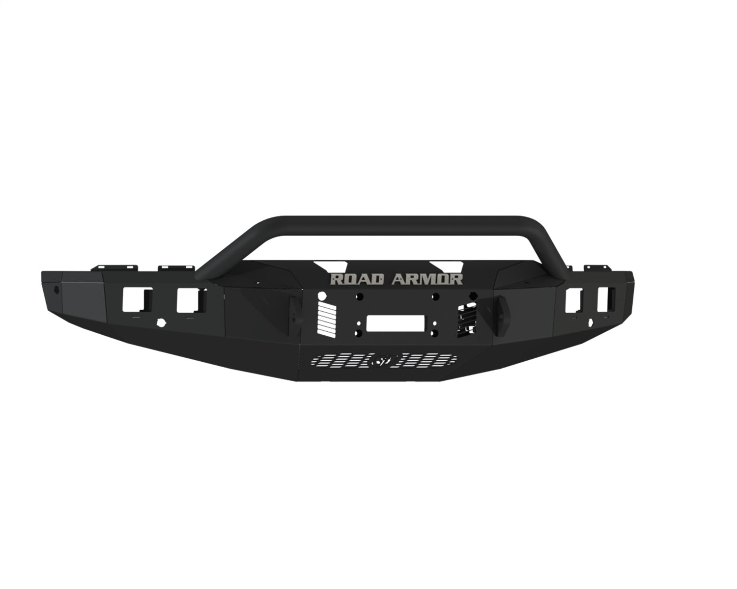 Road Armor 6211F4B Stealth Winch Front Bumper; Pre-Runner Guard; Texture Black; Road Armor 6211F4B