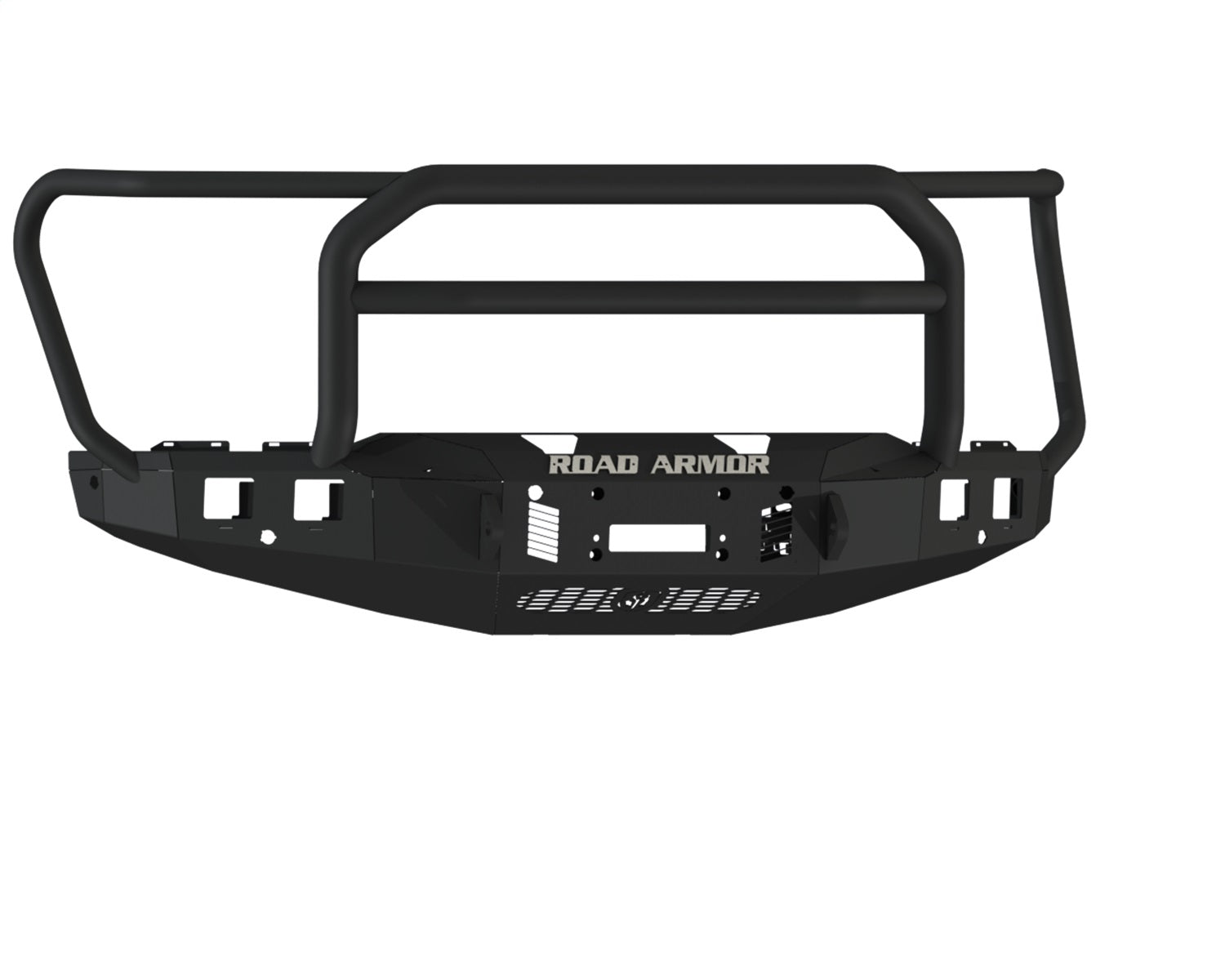 Road Armor 6211F5B Stealth Winch Front Bumper; Lonestar Guard; Texture Black; Road Armor 6211F5B
