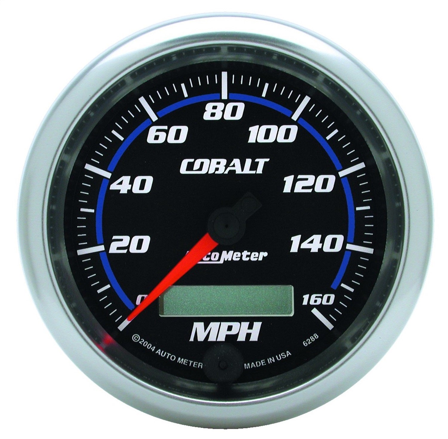 AutoMeter 6288 GAUGE; SPEEDOMETER; 3 3/8in.; 160MPH; ELEC. PROGRAMMABLE; COBALT AutoMeter 6288