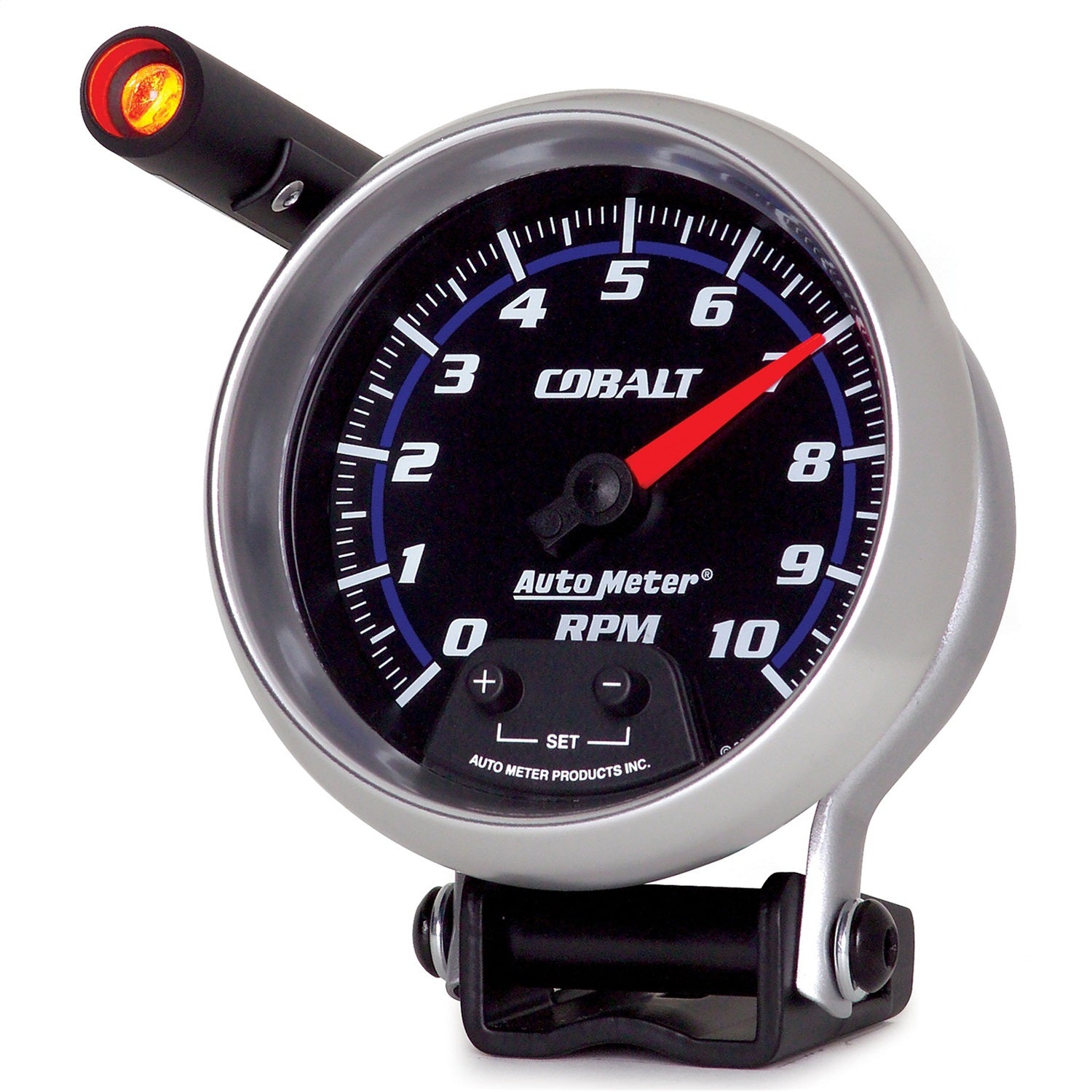 AutoMeter 6290 GAUGE; TACHOMETER; 3 3/4in.; 10K RPM; PEDESTAL W/EXT. QUICK-LITE; COBALT AutoMeter 6290