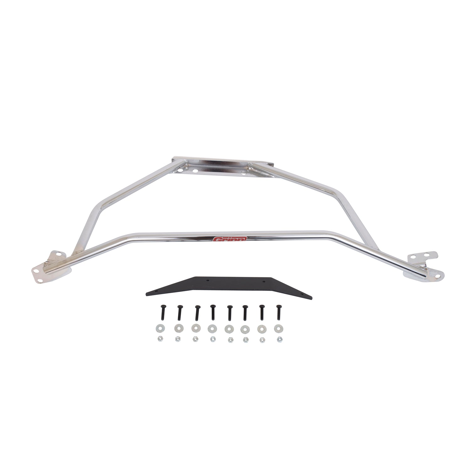 1994-2004 MUSTANG V6 GT STRUT TOWER BRACE (POWDER CHROME FINISH)