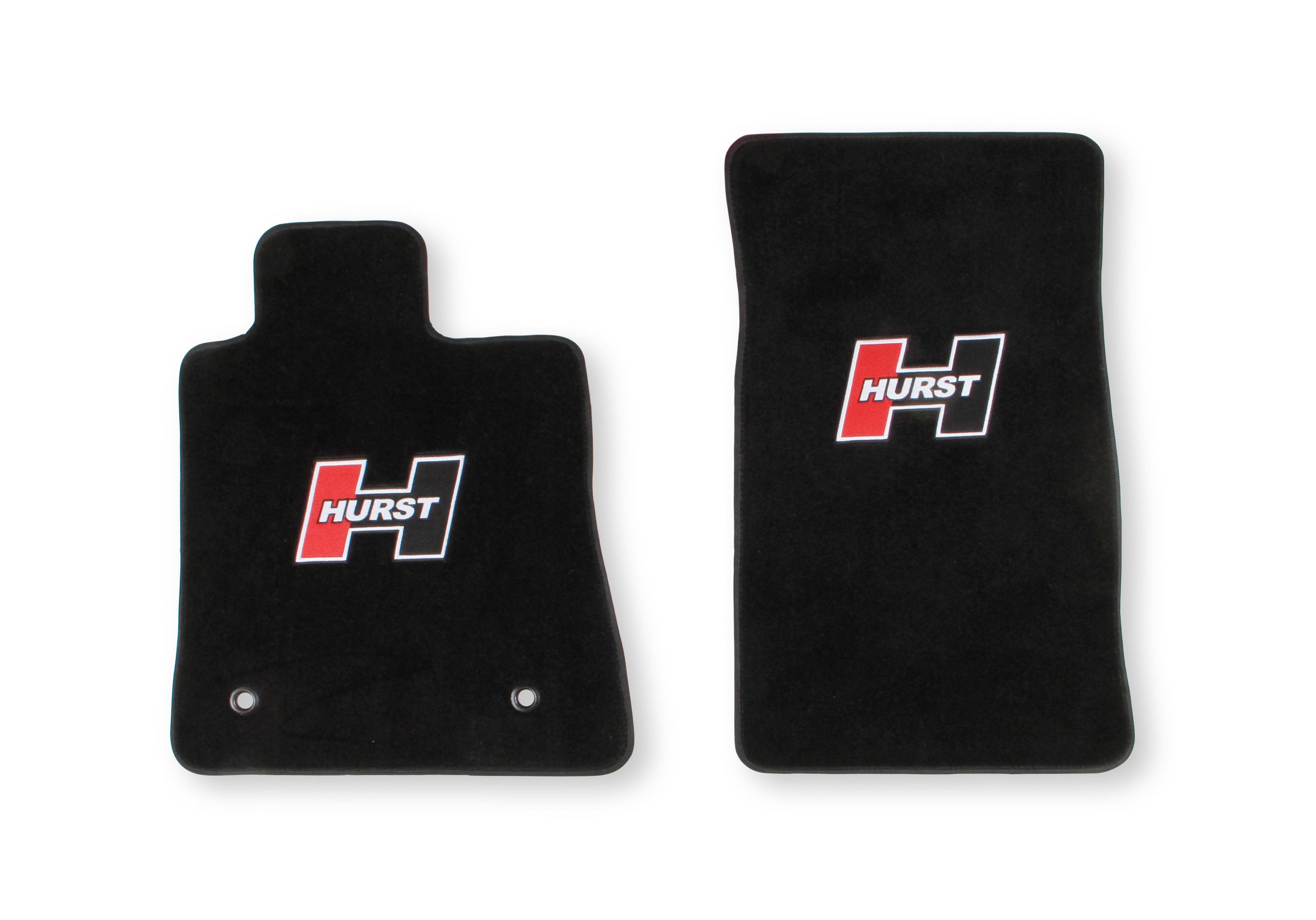 Hurst Elite Series Red Logo Front Floor Mat Set