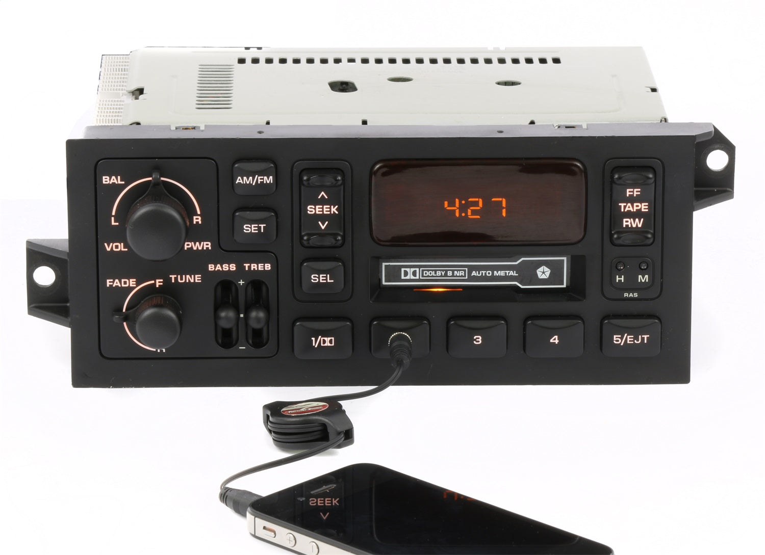 1 Factory Radio 638-00956A-A AM FM Radio Cassette Player 1 Factory Radio 638-00956A-A
