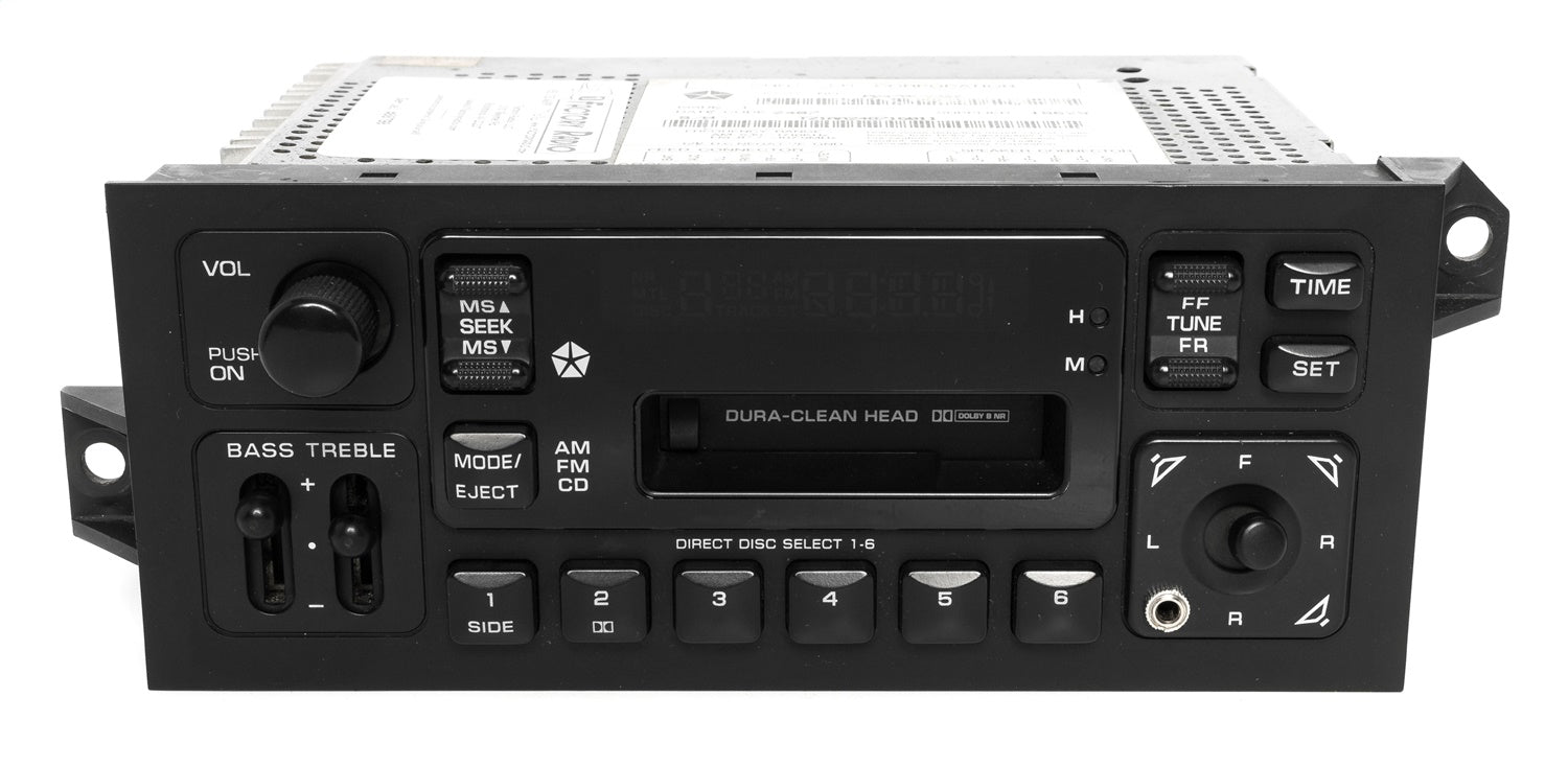 1 Factory Radio 638-00956D-A AM/FM Radio Cassette Player 1 Factory Radio 638-00956D-A
