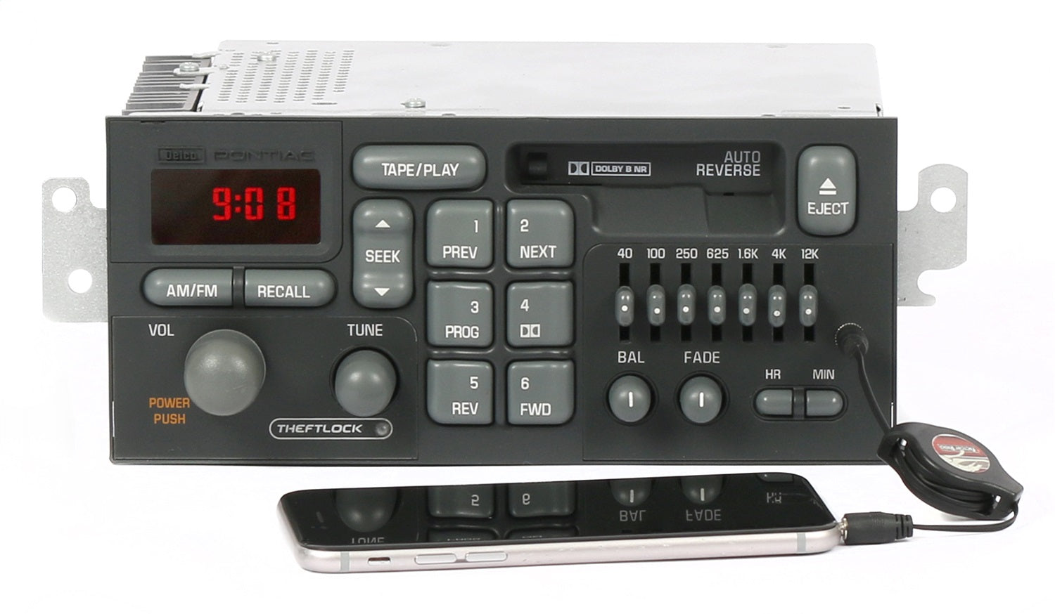 1 Factory Radio 638-01004C-A AM FM Radio Cassette Player 1 Factory Radio 638-01004C-A