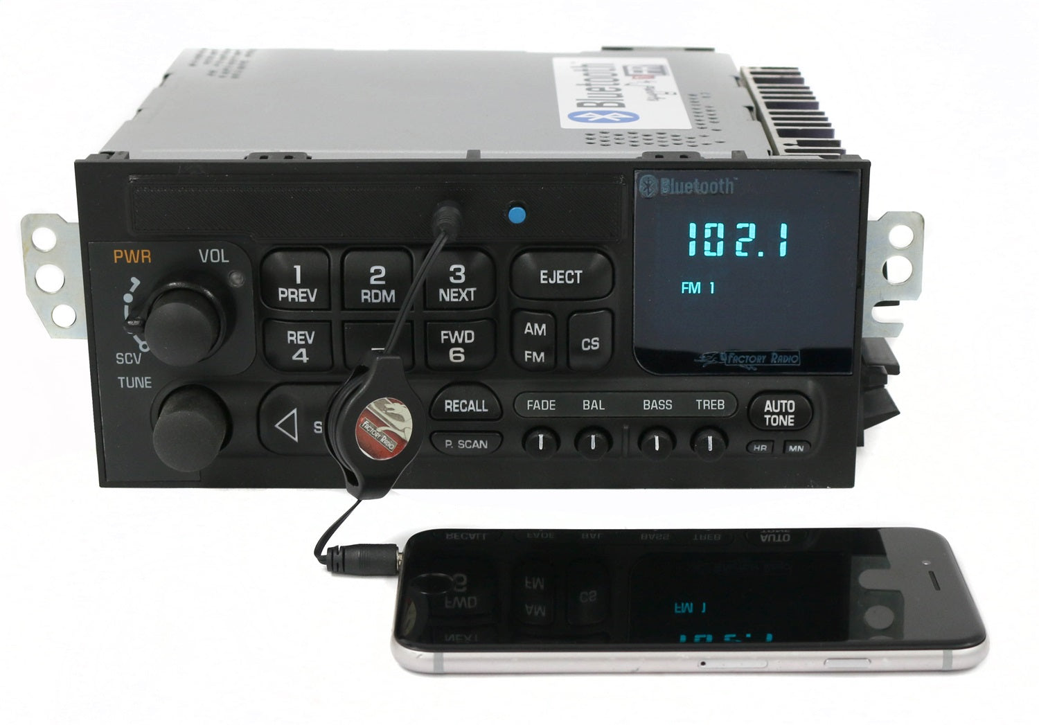1 Factory Radio 638-01007-A-BT2 AM FM Radio 1 Factory Radio 638-01007-A-BT2