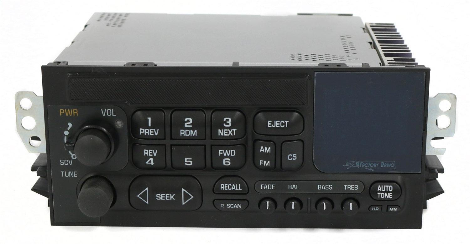 1 Factory Radio 638-01007-NOA AM FM Radio; Remanufactured; Black; OE Part Number: 638-01007-NOA; 1 Factory Radio 638-01007-NOA