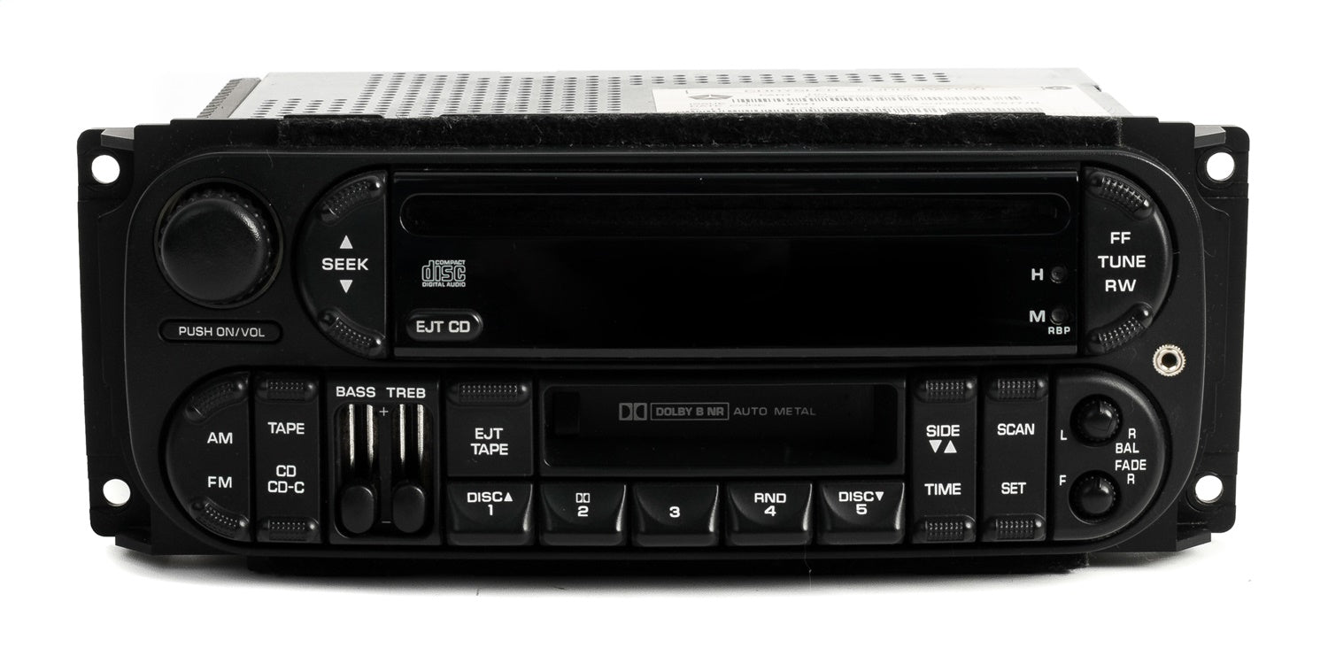 1 Factory Radio 638-01111D-A AM/FM Radio CD Cassette Player 1 Factory Radio 638-01111D-A