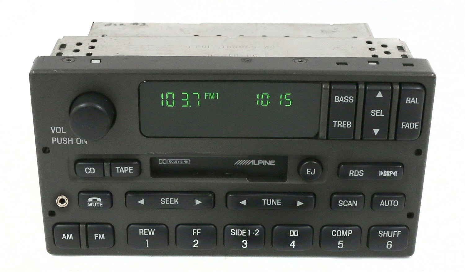 1 Factory Radio 638-01258-A AM FM Radio Cassette Player 1 Factory Radio 638-01258-A