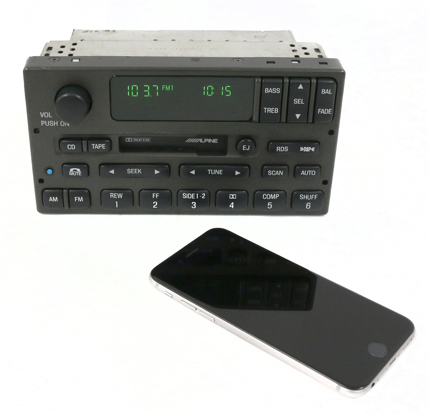 1 Factory Radio 638-01258-NOA AM FM Radio Cassette Player 1 Factory Radio 638-01258-NOA