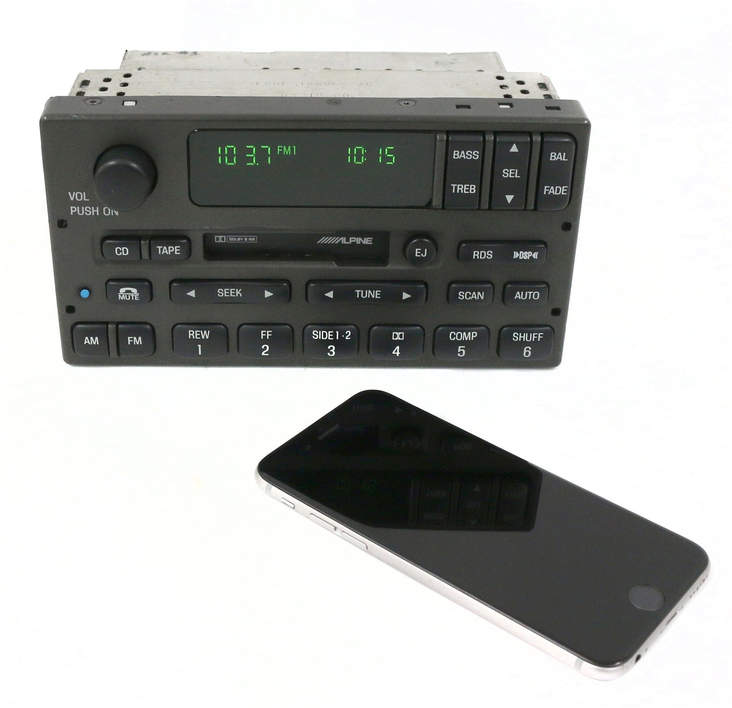 1 Factory Radio 638-01258-BT AM FM Radio Cassette Player 1 Factory Radio 638-01258-BT