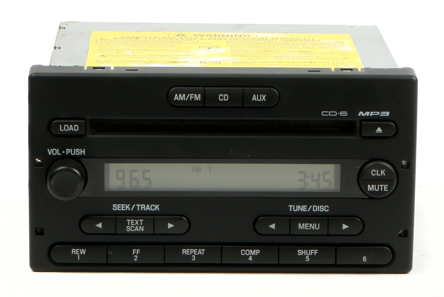 1 Factory Radio 638-01363-NOA AM/FM Radio 6 Disc CD Player 1 Factory Radio 638-01363-NOA