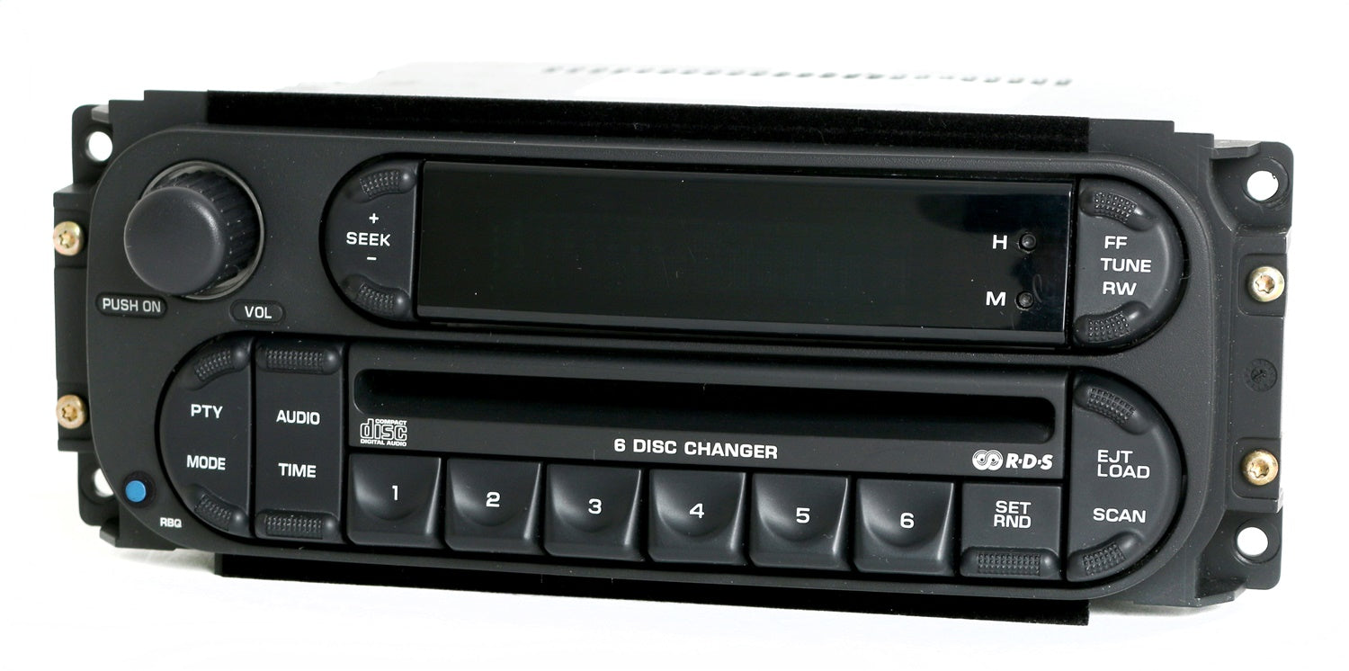 1 Factory Radio 638-01481G-BT AM/FM Radio 6 Disc CD Player 1 Factory Radio 638-01481G-BT