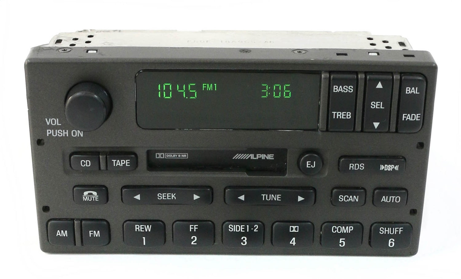 1 Factory Radio 638-01609-NOA AM FM Radio Cassette Player 1 Factory Radio 638-01609-NOA