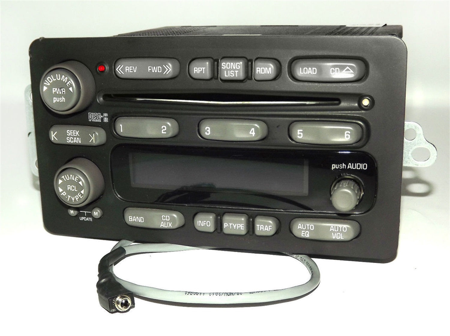 1 Factory Radio 638-01615-B AM/FM Radio 6 Disc CD Player 1 Factory Radio 638-01615-B