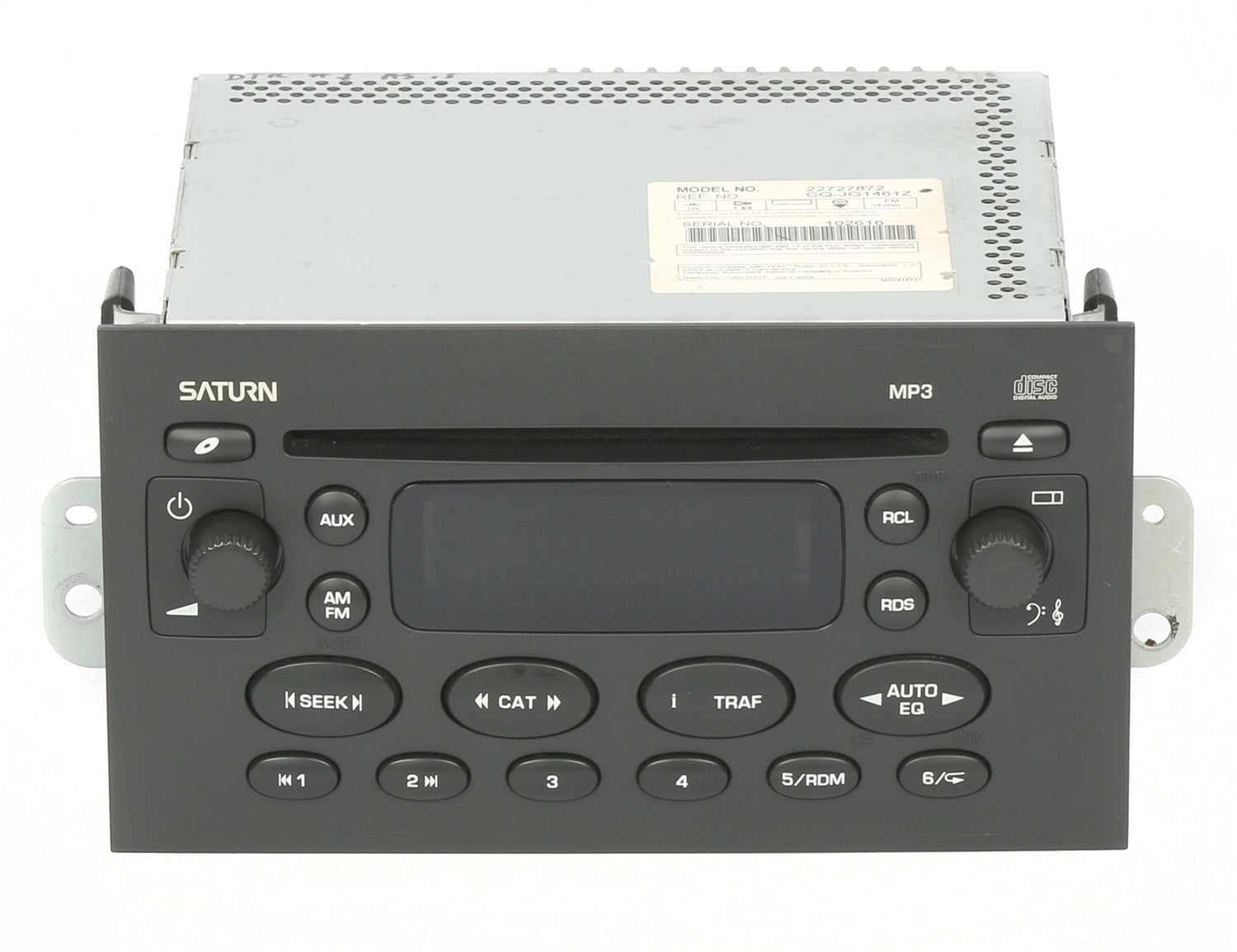 1 Factory Radio 638-01622C-NOA AM FM Radio MP3 CD Player 1 Factory Radio 638-01622C-NOA