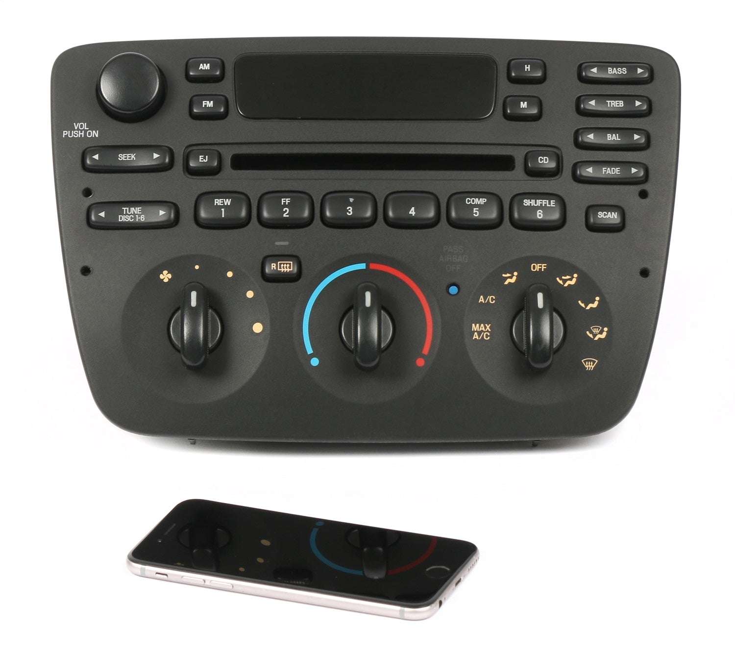 1 Factory Radio 638-01722-BT2 AM FM Radio CD Player 1 Factory Radio 638-01722-BT2