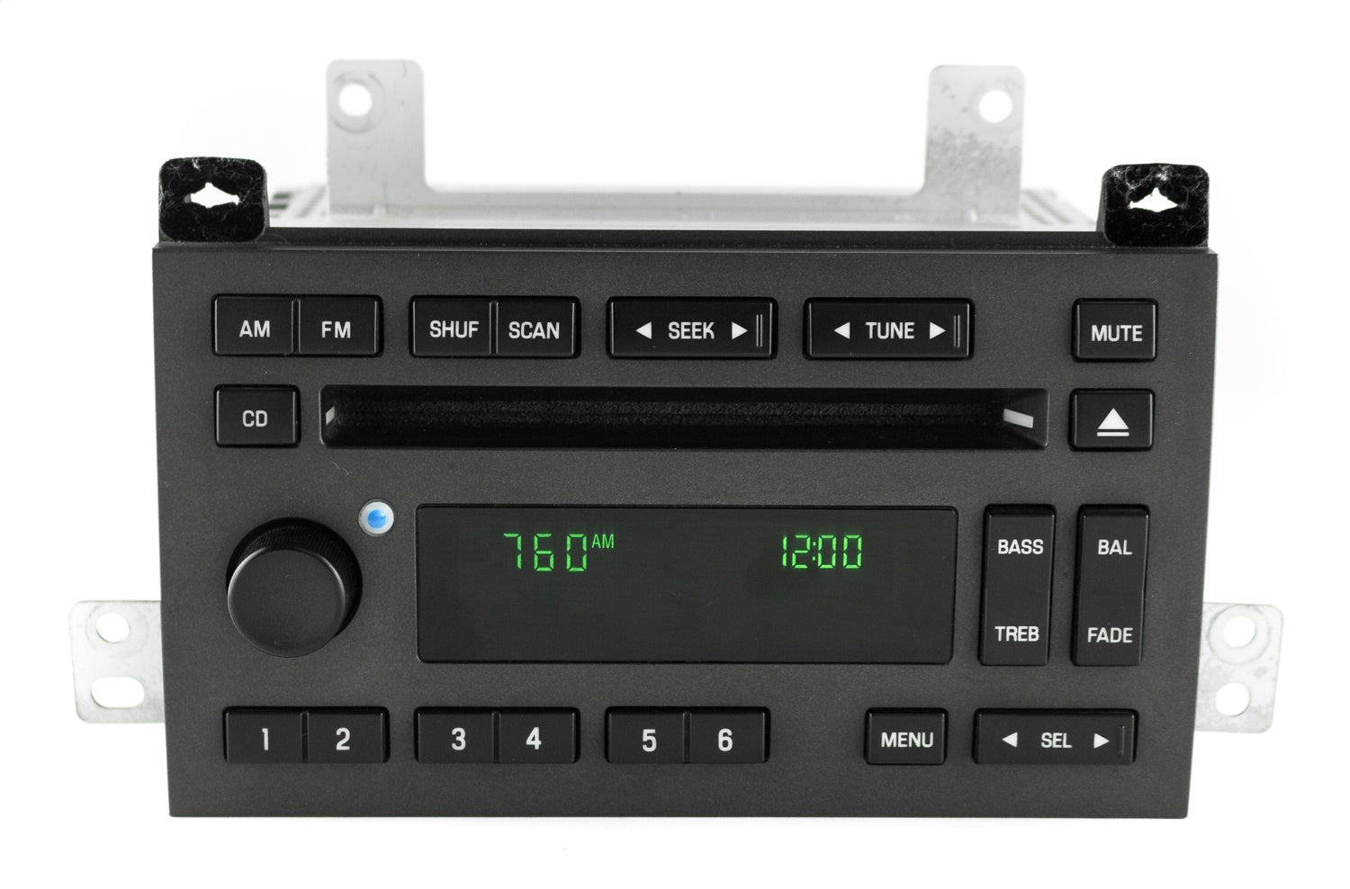 1 Factory Radio 638-01825-BT AM/FM Radio 6 Disc CD Player 1 Factory Radio 638-01825-BT