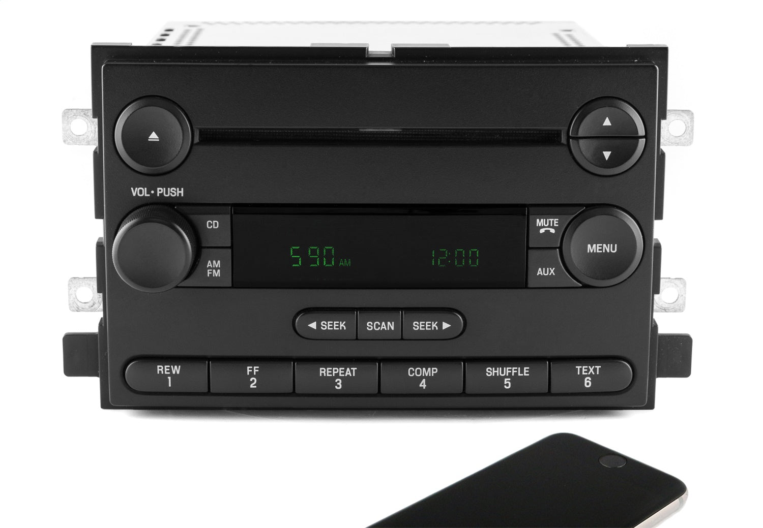1 Factory Radio 638-02072-BT AM/FM Radio CD Player 1 Factory Radio 638-02072-BT