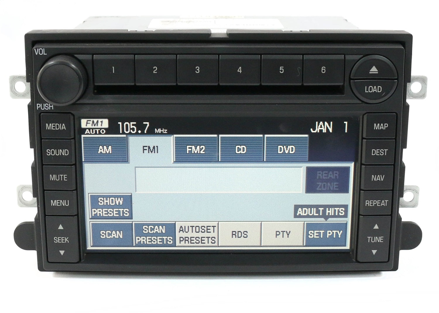 1 Factory Radio 638-02074-NOA AM FM Radio CD Player 1 Factory Radio 638-02074-NOA
