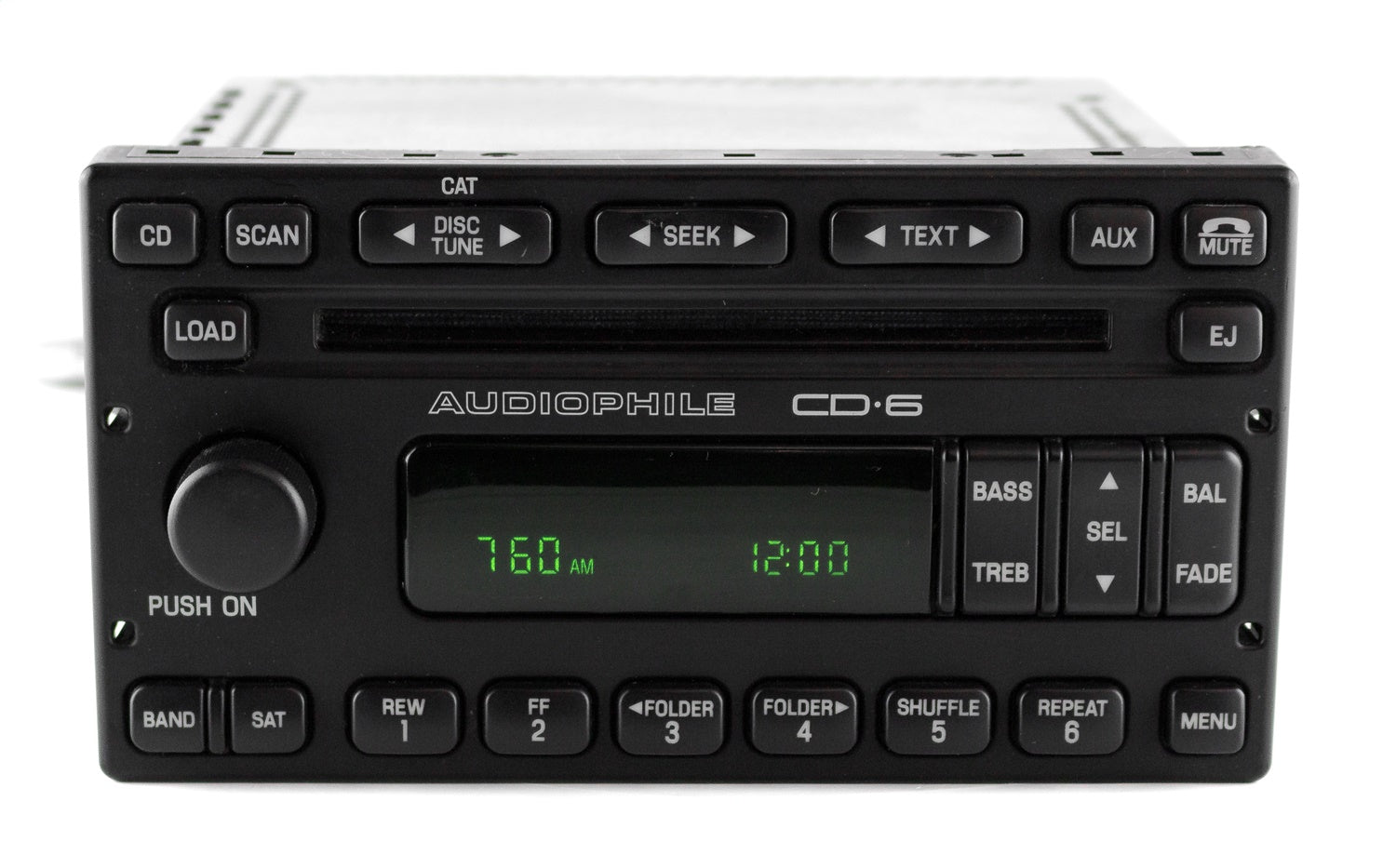 1 Factory Radio 638-02165-NOA AM/FM Radio 6 Disc CD Player 1 Factory Radio 638-02165-NOA