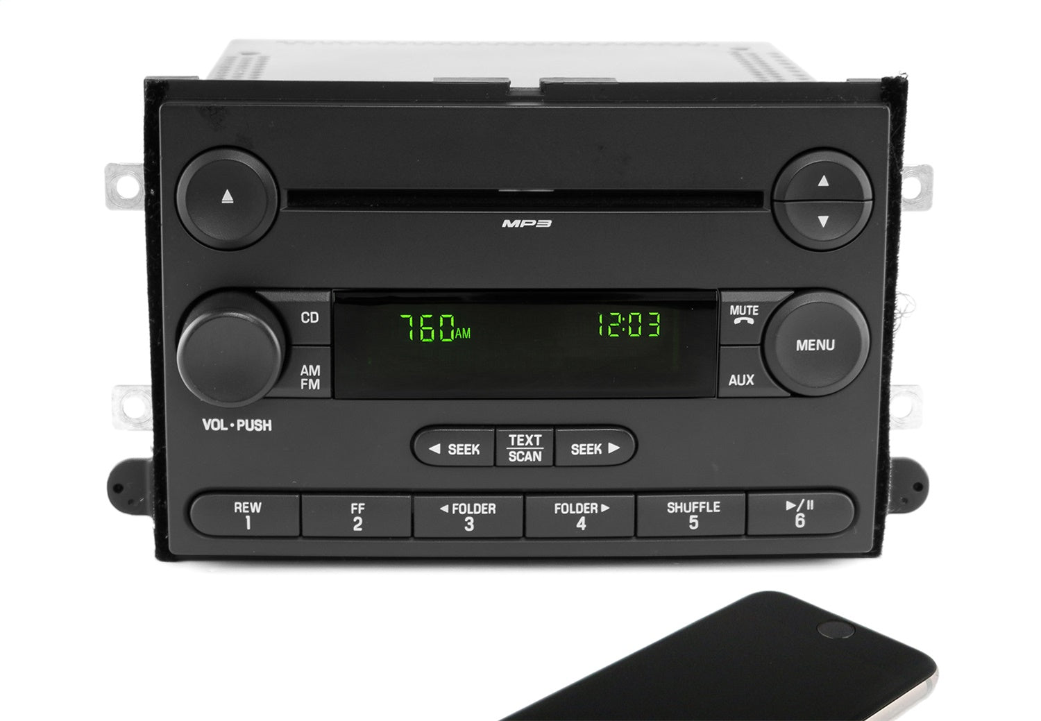 1 Factory Radio 638-02198-BT AM/FM Radio CD Player 1 Factory Radio 638-02198-BT