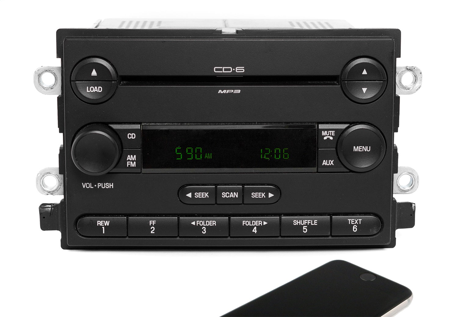 1 Factory Radio 638-02216-BT AM/FM Radio 6 Disc CD Player 1 Factory Radio 638-02216-BT