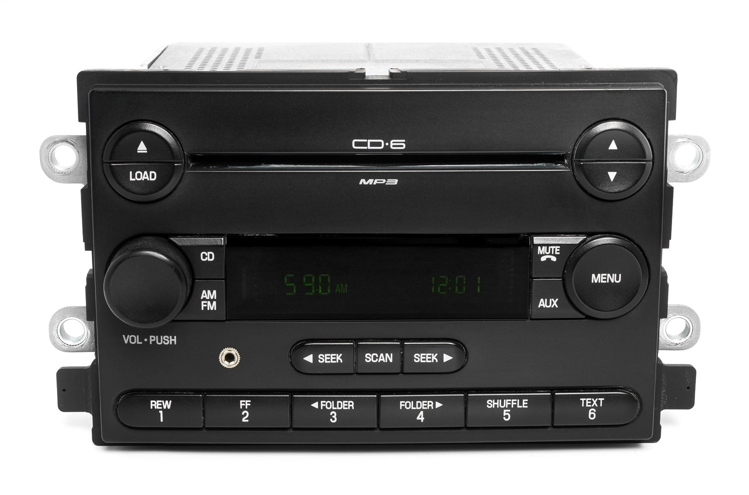 1 Factory Radio 638-02275-A AM/FM Radio 6 Disc CD Player 1 Factory Radio 638-02275-A