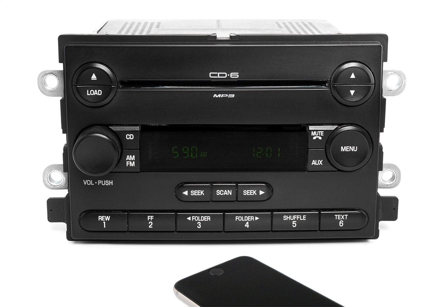 1 Factory Radio 638-02275-BT AM/FM Radio 6 Disc CD Player 1 Factory Radio 638-02275-BT