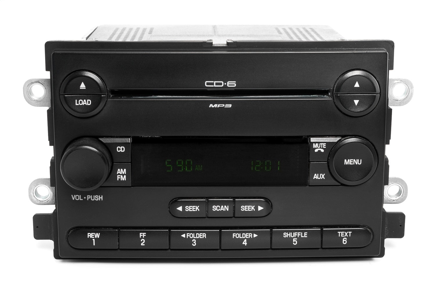 1 Factory Radio 638-02275-NOA AM/FM Radio 6 Disc CD Player 1 Factory Radio 638-02275-NOA