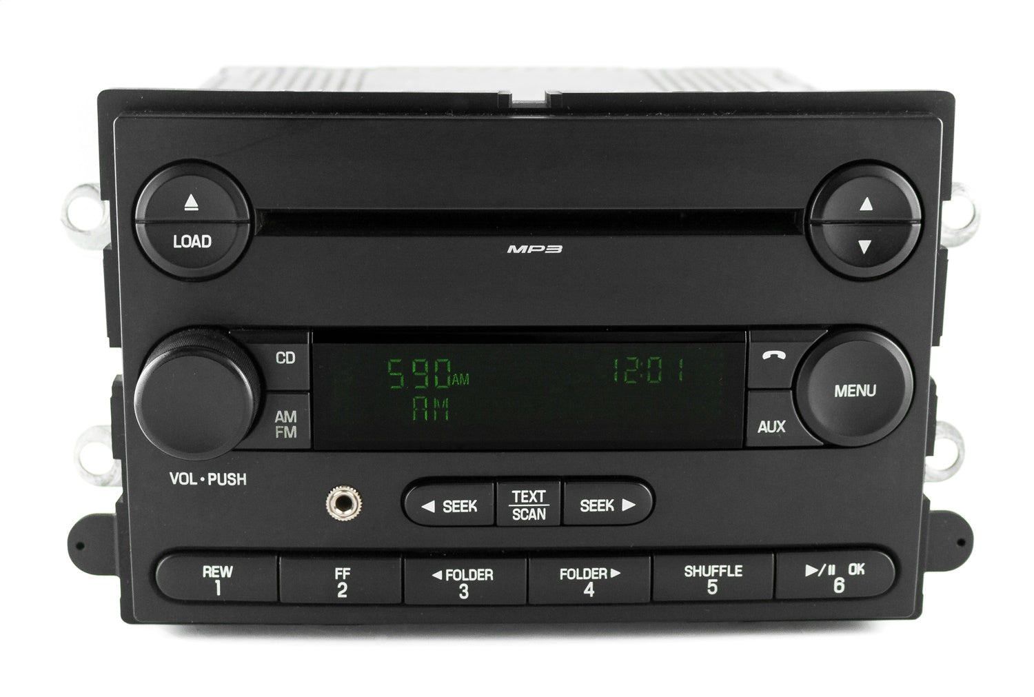 1 Factory Radio 638-02370-A AM/FM Radio 6 Disc CD Player 1 Factory Radio 638-02370-A