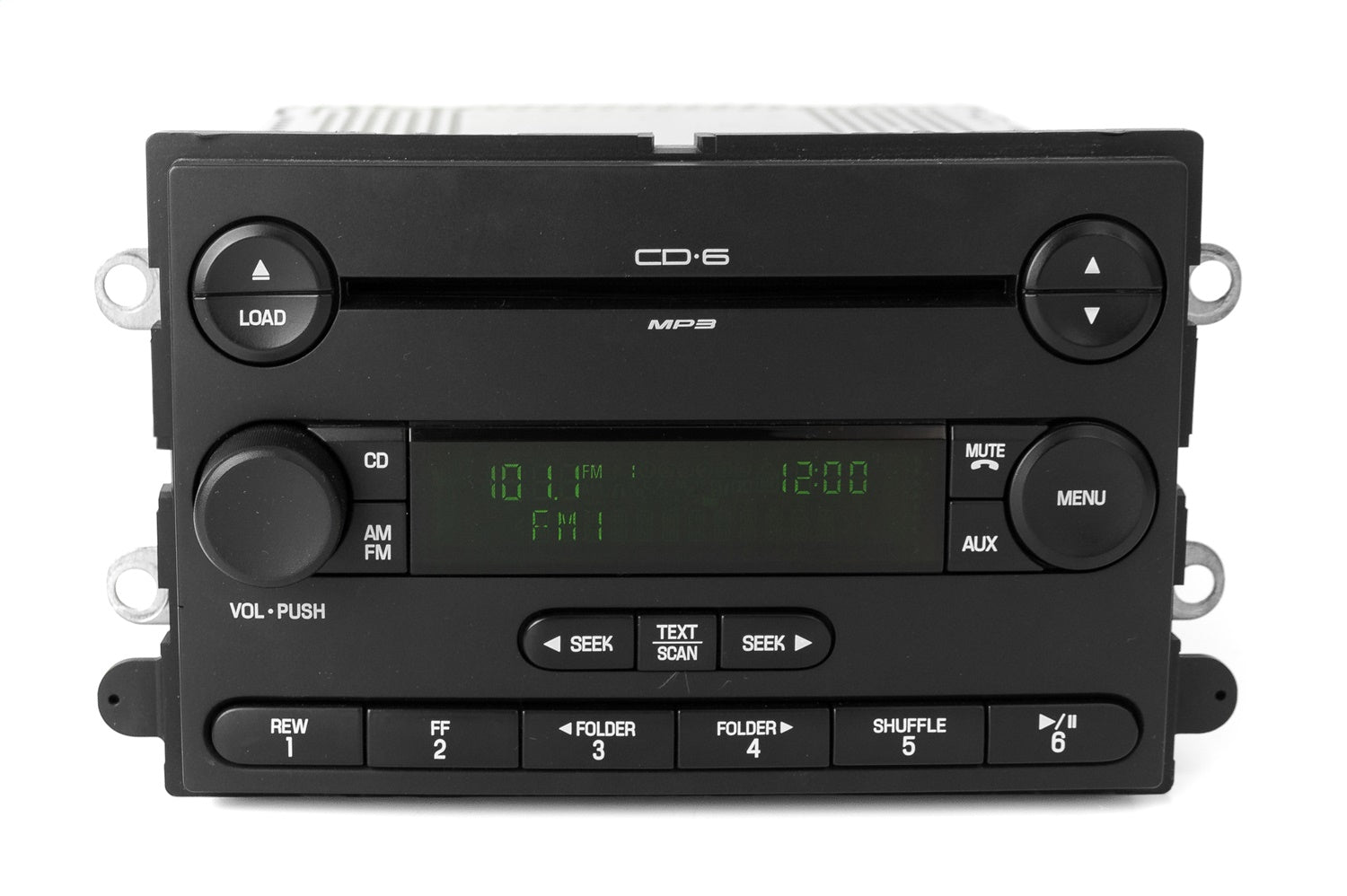 1 Factory Radio 638-02370-BT AM/FM Radio 6 Disc CD Player 1 Factory Radio 638-02370-BT