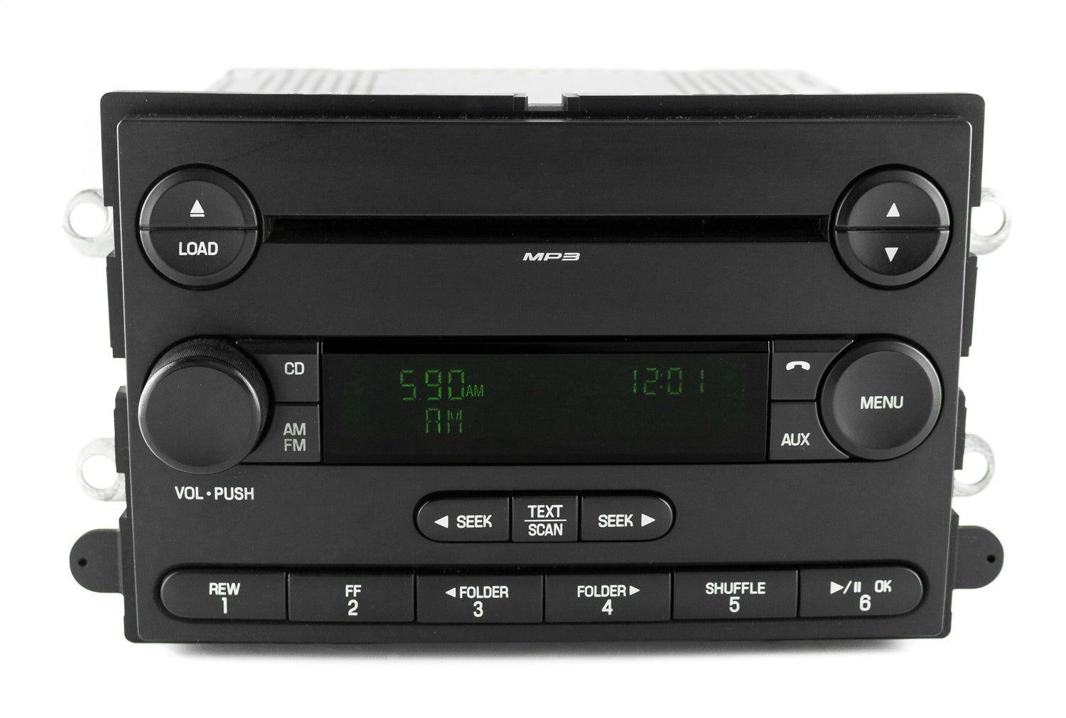 1 Factory Radio 638-02370-NOA AM/FM Radio 6 Disc CD Player 1 Factory Radio 638-02370-NOA