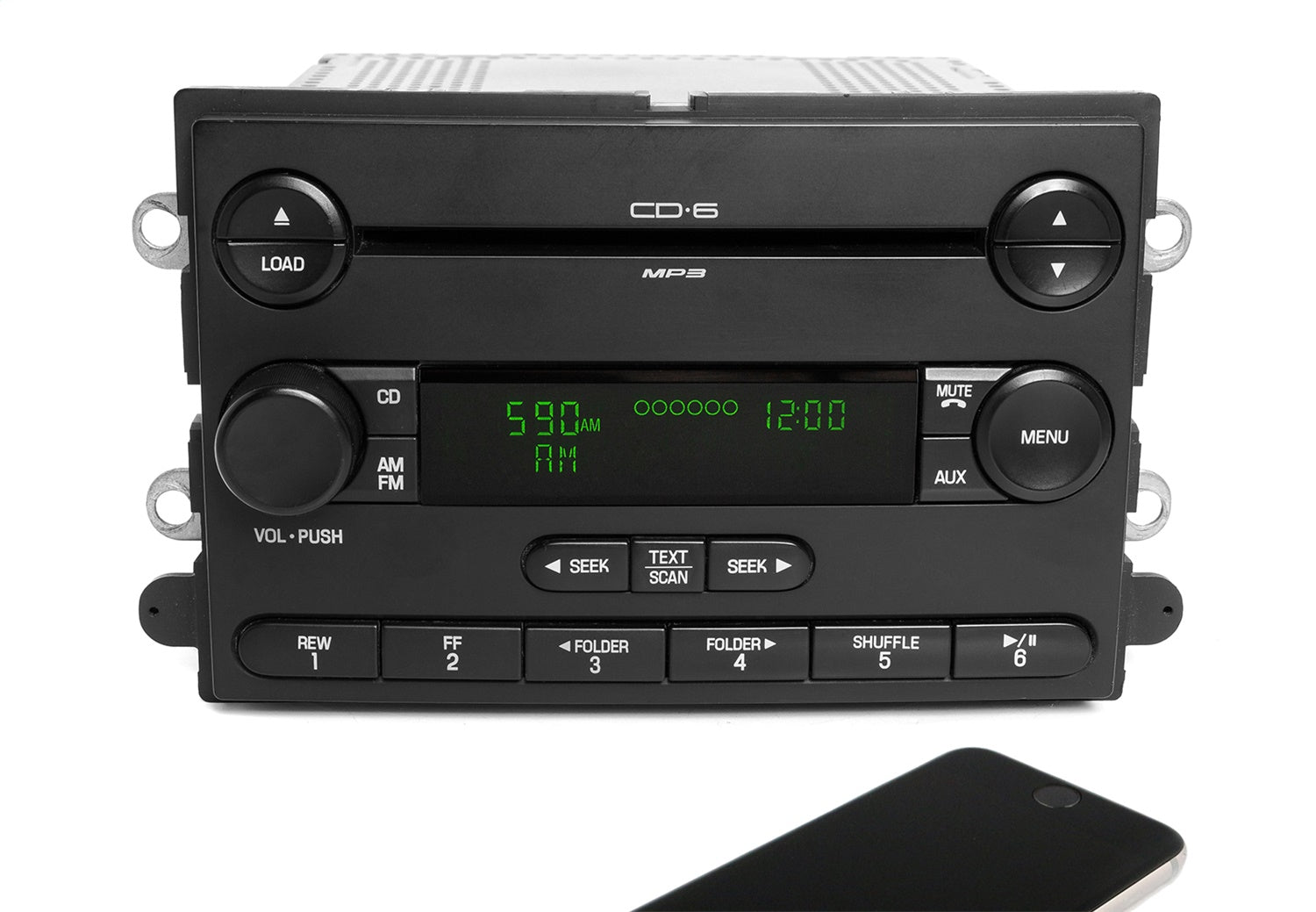 1 Factory Radio 638-02371-BT AM/FM Radio 6 Disc CD Player 1 Factory Radio 638-02371-BT