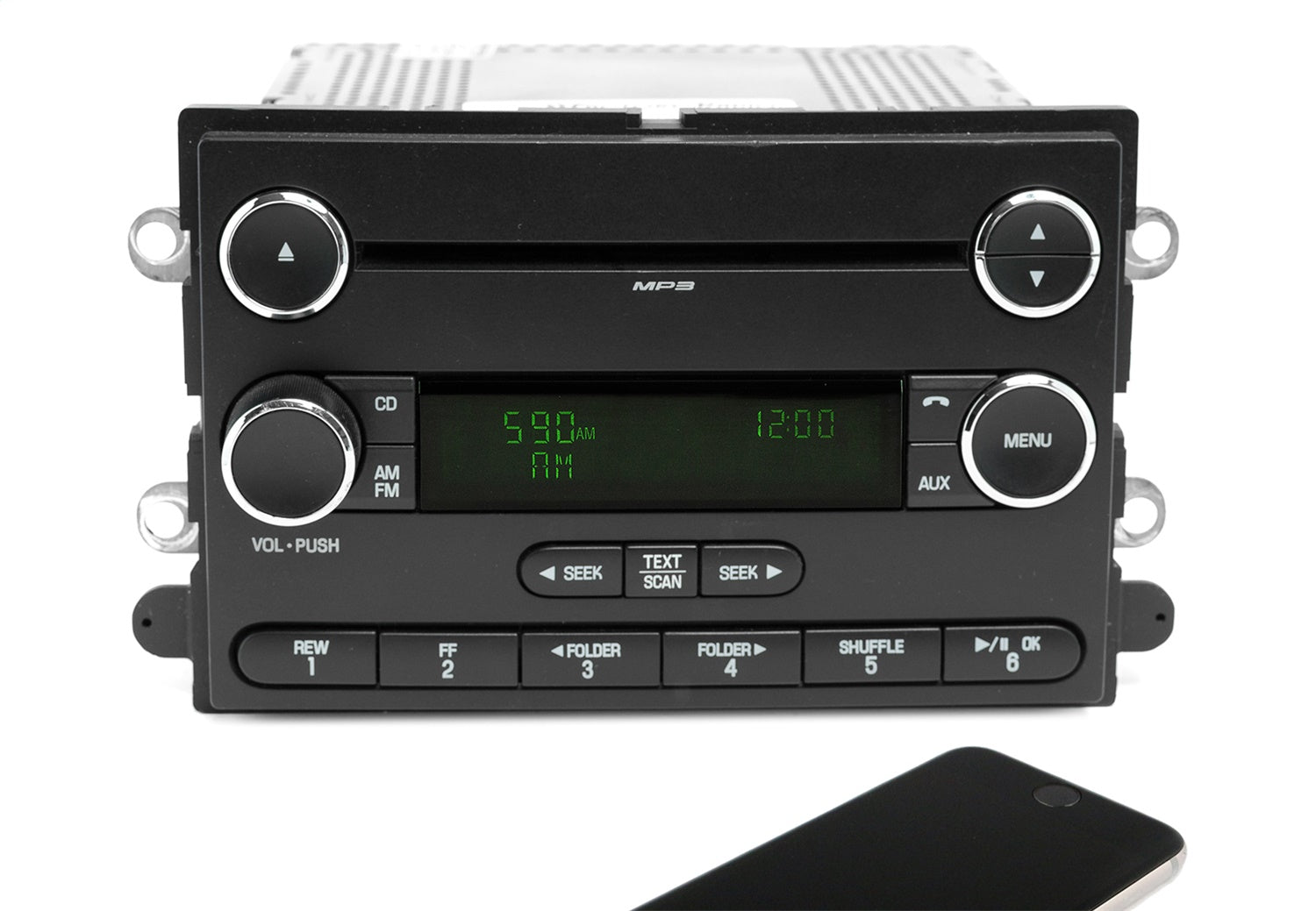 1 Factory Radio 638-02389-BT2 AM/FM Radio CD Player 1 Factory Radio 638-02389-BT2