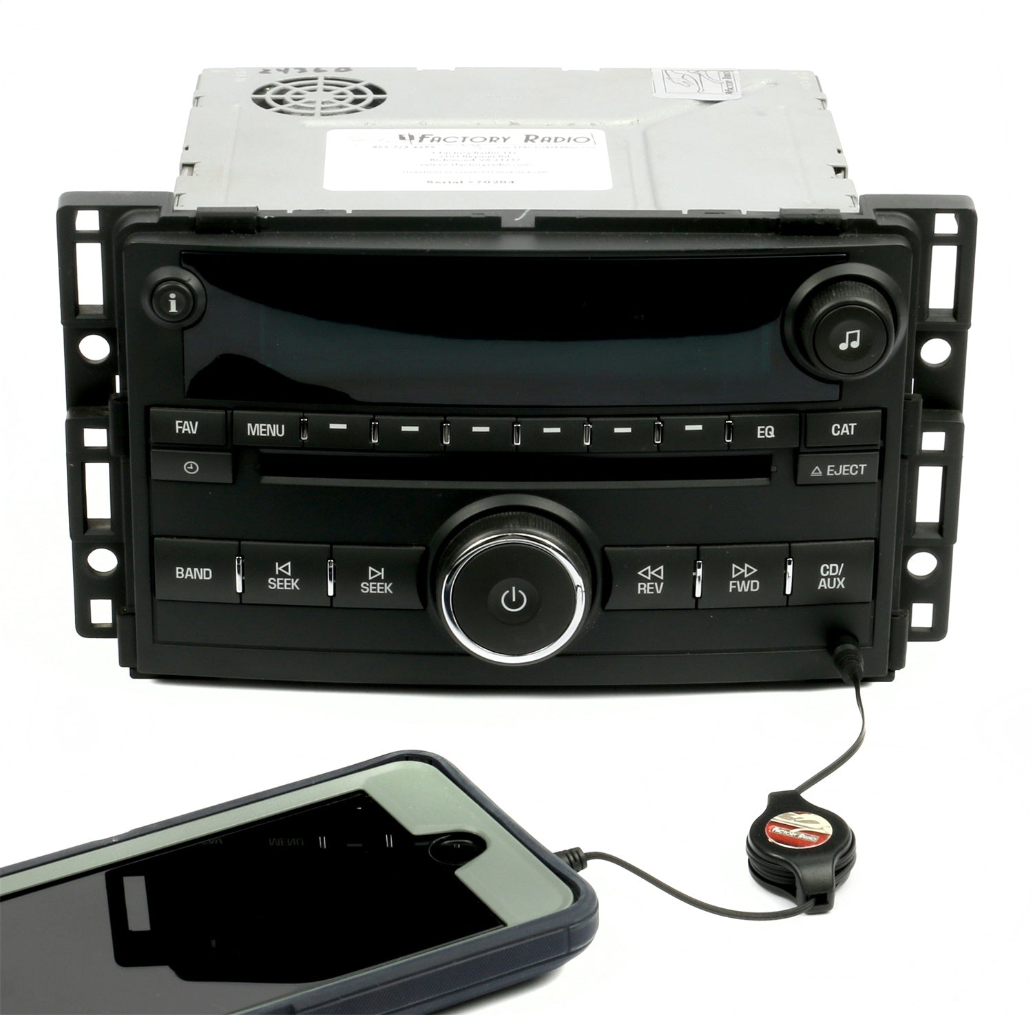 1 Factory Radio 638-02436B-D AM FM Radio CD Player 1 Factory Radio 638-02436B-D