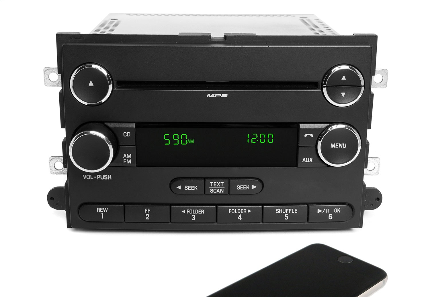 1 Factory Radio 638-02439-BT3 AM/FM Radio CD Player 1 Factory Radio 638-02439-BT3