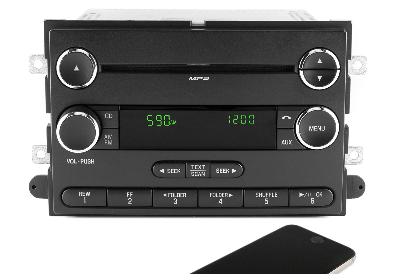 1 Factory Radio 638-02456-BT2 AM/FM Radio CD Player 1 Factory Radio 638-02456-BT2