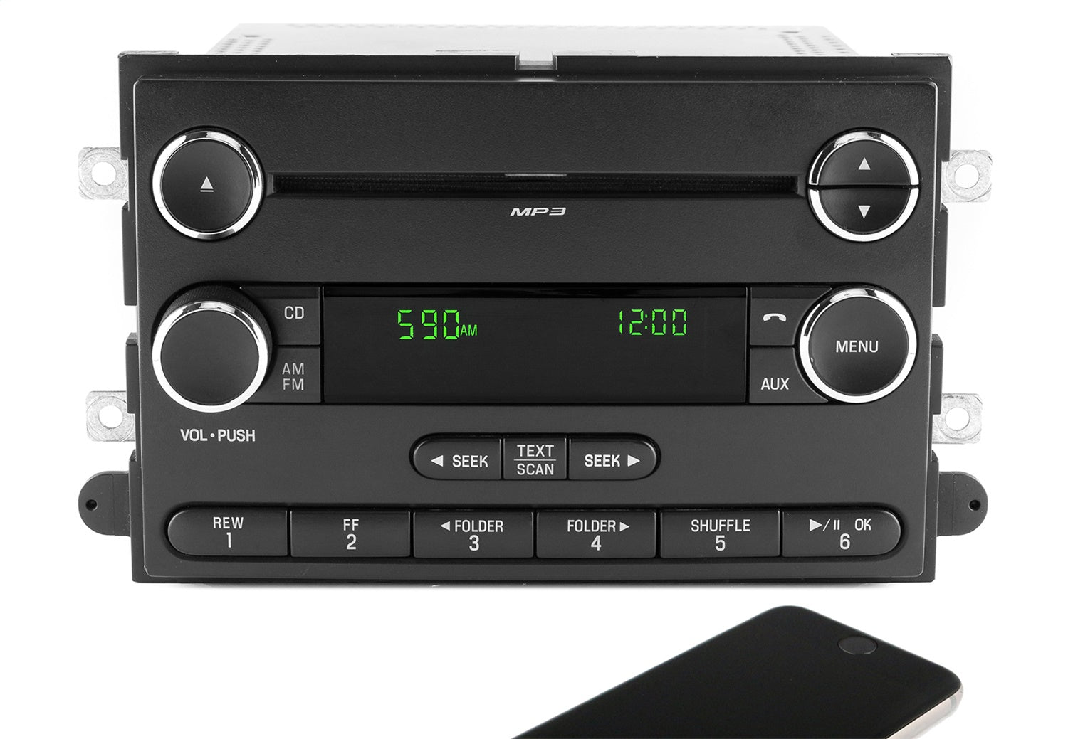 1 Factory Radio 638-02456-BT3 AM/FM Radio CD Player 1 Factory Radio 638-02456-BT3