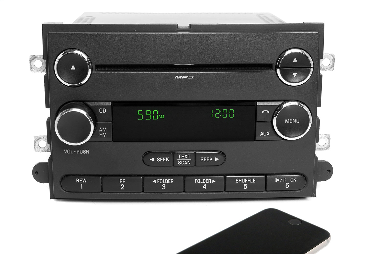 1 Factory Radio 638-02502-BT2 AM/FM Radio CD Player 1 Factory Radio 638-02502-BT2