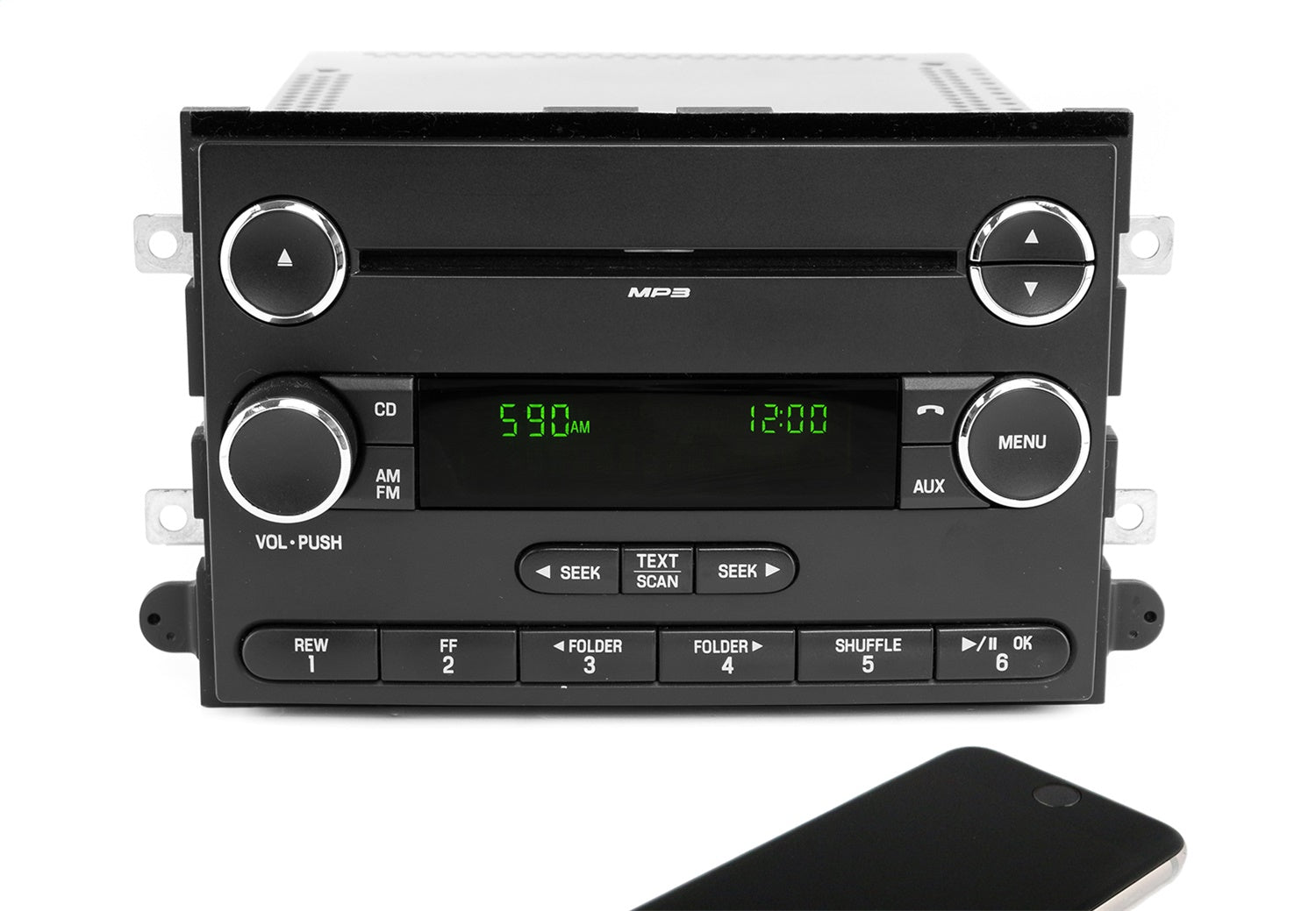 1 Factory Radio 638-02548-BT2 AM/FM Radio CD Player 1 Factory Radio 638-02548-BT2